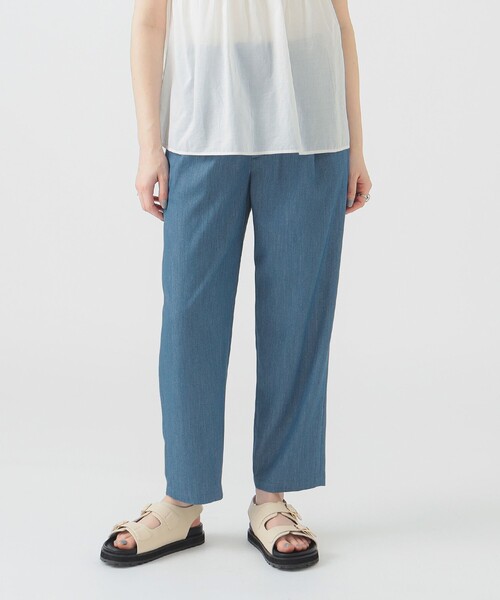 B:MING by BEAMS(ビーミングバイビームス)の「イージー タック パンツ(S~L)(その他パンツ・レディース・ブラック/ネイビー/ライトブルー・SMALL/MEDIUM/LARGE)」の9枚目の写真