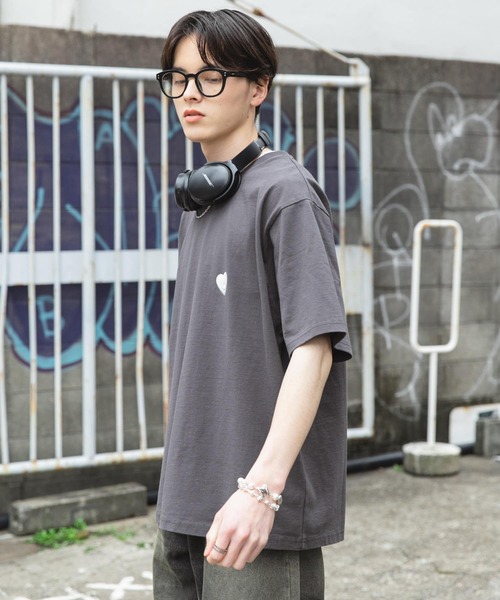 SENSE OF PLACE by URBAN RESEARCH（センスオブプレイスバイアーバンリサーチ）の「DEVICE ショートスリーブプリント Tシャツ B（Tシャツ/カットソー・メンズ・オフホワイト/チャコールグレー/ミント・MEDIUM/LARGE）」の8枚目の写真