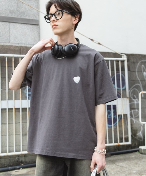 SENSE OF PLACE by URBAN RESEARCH（センスオブプレイスバイアーバンリサーチ）の「DEVICE ショートスリーブプリント Tシャツ B（Tシャツ/カットソー・メンズ・オフホワイト/チャコールグレー/ミント・MEDIUM/LARGE）」の9枚目の写真