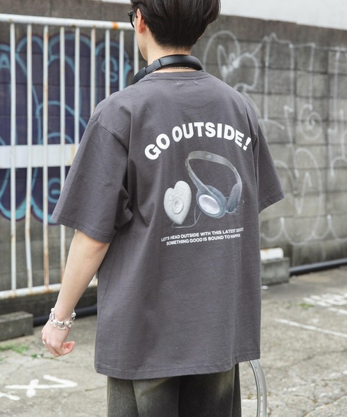 SENSE OF PLACE by URBAN RESEARCH（センスオブプレイスバイアーバンリサーチ）の「DEVICE ショートスリーブプリント Tシャツ B（Tシャツ/カットソー・メンズ・オフホワイト/チャコールグレー/ミント・MEDIUM/LARGE）」の11枚目の写真