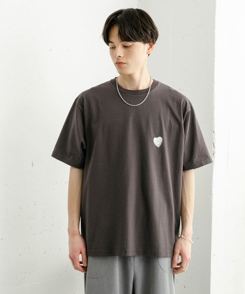 SENSE OF PLACE by URBAN RESEARCH（センスオブプレイスバイアーバンリサーチ）の「DEVICE ショートスリーブプリント Tシャツ B（Tシャツ/カットソー・メンズ・オフホワイト/チャコールグレー/ミント・MEDIUM/LARGE）」の22枚目の写真