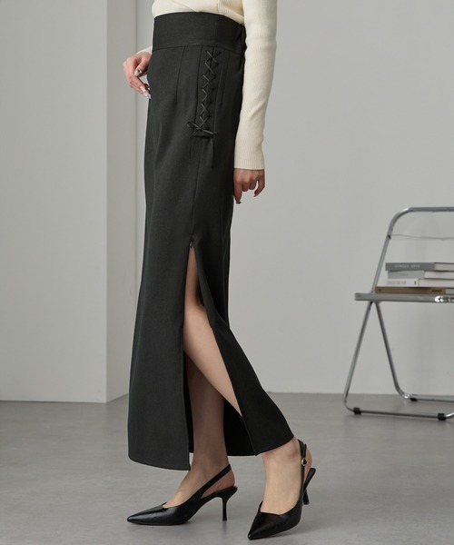 【PRADA】ハイウエスト シアーペンシルスカート関税込み SALE 22AW】新作 ストレッチジャージー ペンシルスカート◇プラダ