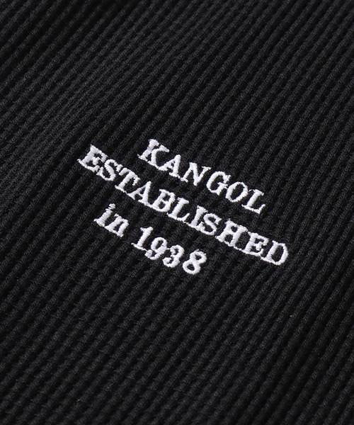 KANGOL(カンゴール)の「【KANGOL/カンゴール】 ワッフル ラグラン 刺繍ロゴ 半袖 Tシャツ(Tシャツ/カットソー・メンズ・ホワイト×ブラック/ブラック×ホワイト/ホワイト×レッド/ブラック×ブルー/ネイビー・L/XL/M)」の13枚目の写真