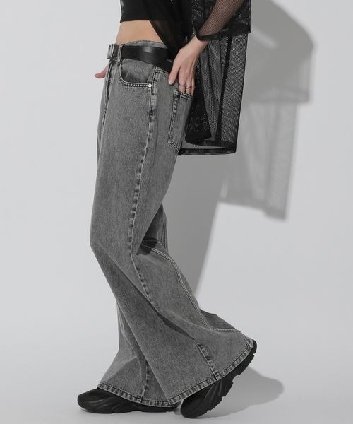 セール】【UNISEX/3サイズ展開】バックラインデニム（デニム
