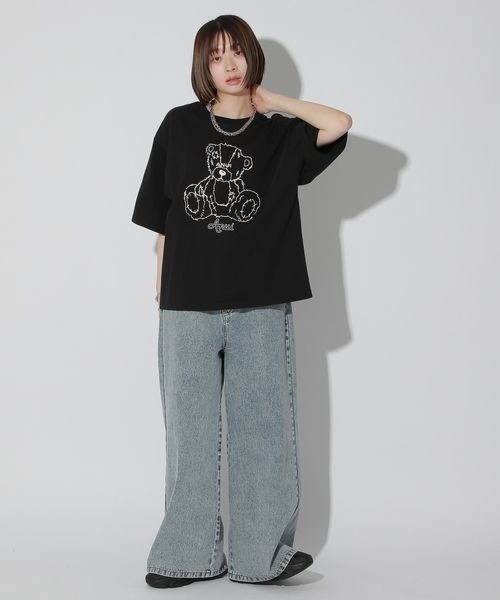セール】【UNISEX/3サイズ展開】バックラインデニム（デニム