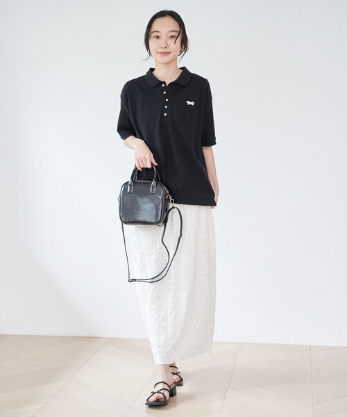 coen(コーエン)の「PENNEYS(ペニーズ)別注 ポロシャツ(ポロシャツ・レディース・ナチュラル/その他4/ブラック/ピンク/その他1/その他2/その他3・M/L)」の15枚目の写真