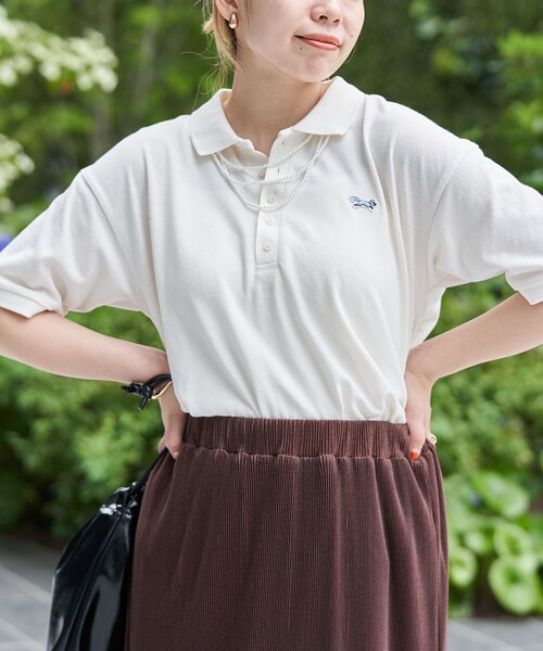 coen(コーエン)の「PENNEYS(ペニーズ)別注 ポロシャツ(ポロシャツ・レディース・ナチュラル/その他4/ブラック/ピンク/その他1/その他2/その他3・M/L)」の18枚目の写真