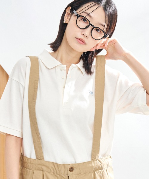 coen(コーエン)の「PENNEYS(ペニーズ)別注 ポロシャツ(ポロシャツ・レディース・ナチュラル/その他4/ブラック/ピンク/その他1/その他2/その他3・M/L)」の1枚目の写真