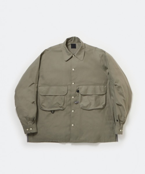 トップス DAIWA PIER39 TECH OPEN COLLAR SHIRT DAIWA PIER39 TECH SPORTS OPEN COLLAR SHIRT L/S PLAID