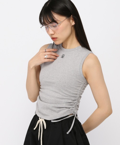 AMESWORLDWIDE（アメスワールドワイド）の「AMES WORLDWIDE ／スモールロゴキャミ（タンクトップ・レディース・ホワイト/グレー/ブラック・FREE）」の18枚目の写真