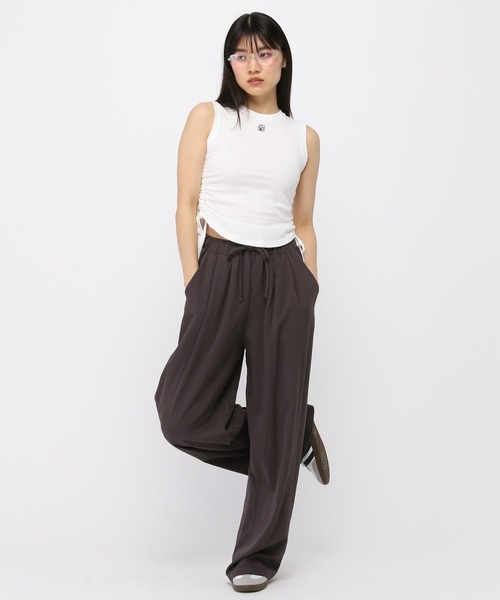 AMESWORLDWIDE（アメスワールドワイド）の「AMES WORLDWIDE ／スモールロゴキャミ（タンクトップ・レディース・ホワイト/グレー/ブラック・FREE）」の19枚目の写真