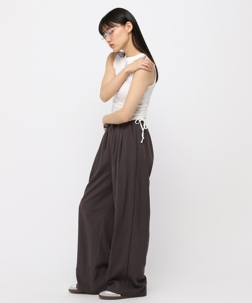 AMESWORLDWIDE（アメスワールドワイド）の「AMES WORLDWIDE ／スモールロゴキャミ（タンクトップ・レディース・ホワイト/グレー/ブラック・FREE）」の20枚目の写真