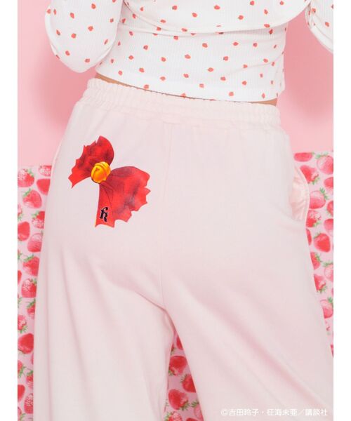 【ミュウミュウ】在庫薄 ロゴアップリケギャバジンパンツ ミュウミュウ 23AW コットン×ポリエステル デニムパンツ 36
