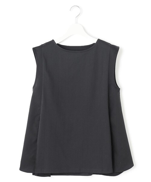 J.PRESS YORK STREET(ジェイプレスヨークストリート)の「【WOMEN】ファブリックポイント ノースリーブプルオーバー(Tシャツ/カットソー・レディース・ブラック系/ライトグリーン系/スカイブルー系/ホワイト系・F)」の8枚目の写真