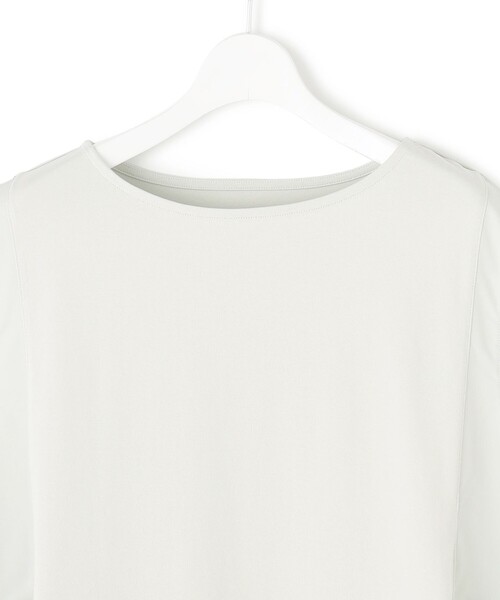 J.PRESS YORK STREET(ジェイプレスヨークストリート)の「【WOMEN】ファブリックポイント ノースリーブプルオーバー(Tシャツ/カットソー・レディース・ブラック系/ライトグリーン系/スカイブルー系/ホワイト系・F)」の10枚目の写真