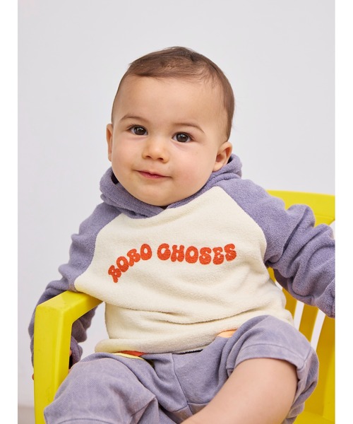 Wavy Bobo Choses terry cloth hoodie