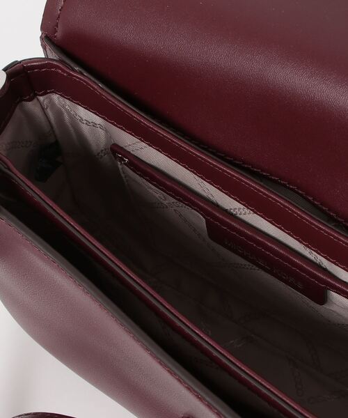 MICHAEL KORS(マイケルコース)の「MICHAEL KORS Parker Medium Leather Shoulder Bag マイケルコース パーカー ミディアム レザーショルダーバッグ(ショルダーバッグ・レディース・バーガンディー・FREE)」の11枚目の写真
