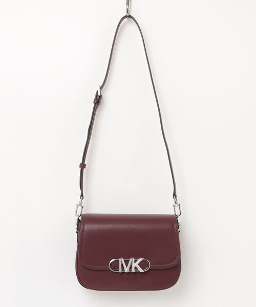 MICHAEL KORS(マイケルコース)の「MICHAEL KORS Parker Medium Leather Shoulder Bag マイケルコース パーカー ミディアム レザーショルダーバッグ(ショルダーバッグ・レディース・バーガンディー・FREE)」の13枚目の写真