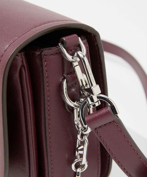 MICHAEL KORS(マイケルコース)の「MICHAEL KORS Parker Medium Leather Shoulder Bag マイケルコース パーカー ミディアム レザーショルダーバッグ(ショルダーバッグ・レディース・バーガンディー・FREE)」の7枚目の写真