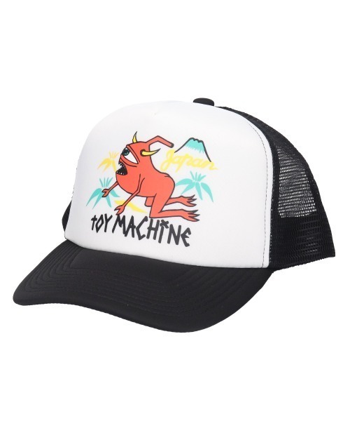 TOY MACHINE(トイ マシーン)の「TOY MACHINE/トイマシーン キャップ SECT TRUCKER CAP 251045103(キャップ・メンズ・ブルー/レッド/ブラック・FREE)」の2枚目の写真