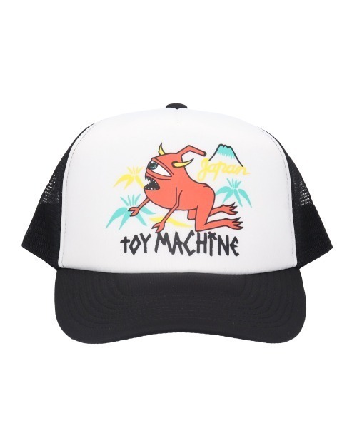TOY MACHINE(トイ マシーン)の「TOY MACHINE/トイマシーン キャップ SECT TRUCKER CAP 251045103(キャップ・メンズ・ブルー/レッド/ブラック・FREE)」の5枚目の写真