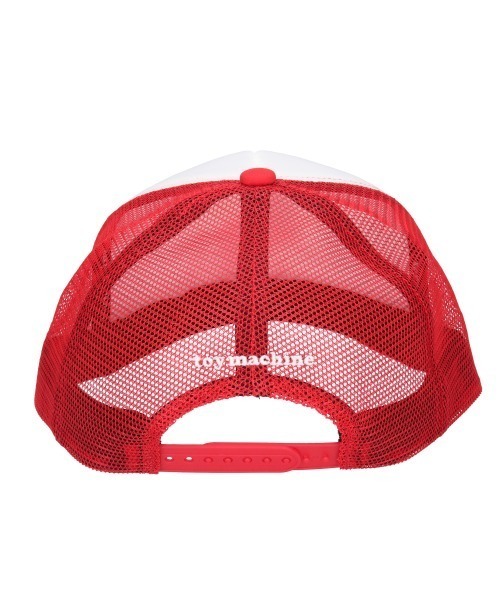 TOY MACHINE(トイ マシーン)の「TOY MACHINE/トイマシーン キャップ SECT TRUCKER CAP 251045103(キャップ・メンズ・ブルー/レッド/ブラック・FREE)」の8枚目の写真
