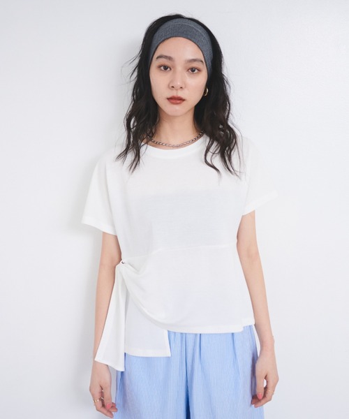 Atelier Nain ホワイト クロップドシャツ FREE logo AP puffy knit – BUNNY APARTMENT