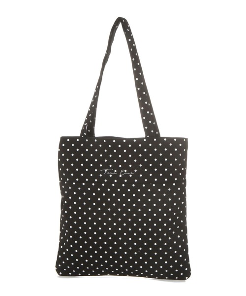 GLOBAL WORK（グローバルワーク）の「ベーシックA4刺繍トート/ 316572（トートバッグ・レディース・アイボリー/カーキ/ブラック/ブルー/ブラック系その他/グレー/レオパード/パープル/ブラック系1/ホワイト系その他3/ベージュ/サックスブルー/ブラウン系その他/グレー系その他6・FREE）」の6枚目の写真