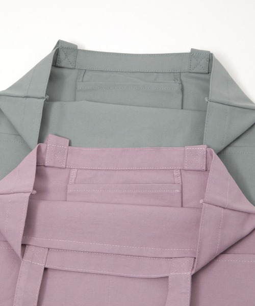 GLOBAL WORK（グローバルワーク）の「ベーシックA4刺繍トート/ 316572（トートバッグ・レディース・アイボリー/カーキ/ブラック/ブルー/ブラック系その他/グレー/レオパード/パープル/ブラック系1/ホワイト系その他3/ベージュ/サックスブルー/ブラウン系その他/グレー系その他6・FREE）」の16枚目の写真