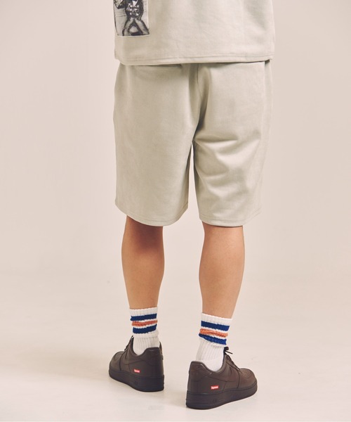 GALLIS ADDICTION（ガリスアディクション）の「GA SUEDE LOGO SHORTS（その他パンツ・メンズ・ブラック/ライトグレー・M/L）」の11枚目の写真