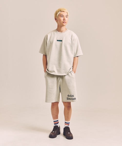 GALLIS ADDICTION（ガリスアディクション）の「GA SUEDE LOGO SHORTS（その他パンツ・メンズ・ブラック/ライトグレー・M/L）」の14枚目の写真