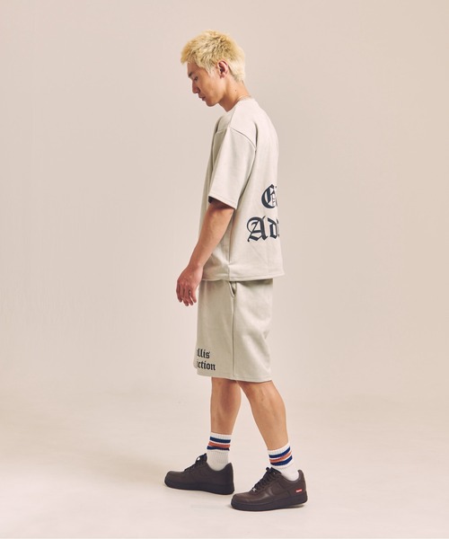 GALLIS ADDICTION（ガリスアディクション）の「GA SUEDE LOGO SHORTS（その他パンツ・メンズ・ブラック/ライトグレー・M/L）」の15枚目の写真