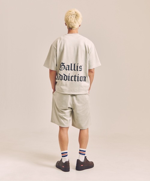 GALLIS ADDICTION（ガリスアディクション）の「GA SUEDE LOGO SHORTS（その他パンツ・メンズ・ブラック/ライトグレー・M/L）」の16枚目の写真