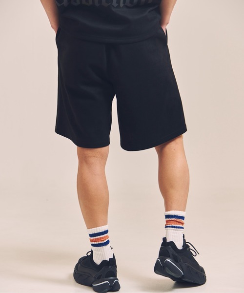 GALLIS ADDICTION（ガリスアディクション）の「GA SUEDE LOGO SHORTS（その他パンツ・メンズ・ブラック/ライトグレー・M/L）」の22枚目の写真