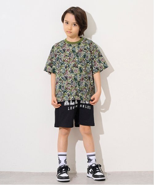 keroro ページ ショーツ ワッシャーナイロンショートパンツ キッズ[品番：PA000014093