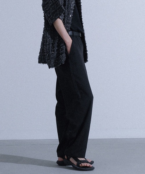 MDR（エムディアール）の「『イージーテーパードパンツ』（チノパンツ・メンズ・グレイッシュベージュ/ブラック・M/L）」の22枚目の写真