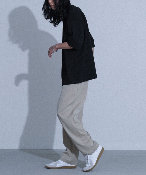 MDR（エムディアール）の「『イージーテーパードパンツ』（チノパンツ・メンズ・グレイッシュベージュ/ブラック・M/L）」の16枚目の写真