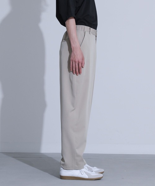 MDR（エムディアール）の「『イージーテーパードパンツ』（チノパンツ・メンズ・グレイッシュベージュ/ブラック・M/L）」の18枚目の写真