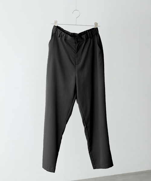 MDR（エムディアール）の「『イージーテーパードパンツ』（チノパンツ・メンズ・グレイッシュベージュ/ブラック・M/L）」の8枚目の写真