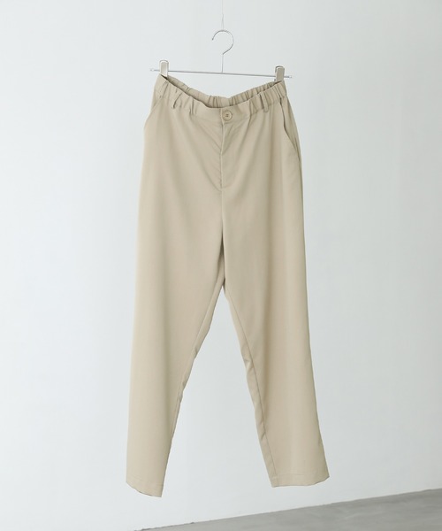 MDR（エムディアール）の「『イージーテーパードパンツ』（チノパンツ・メンズ・グレイッシュベージュ/ブラック・M/L）」の9枚目の写真