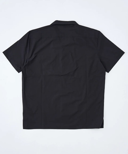 RVCA(ルーカ)の「RVCA メンズ 【UTILITY】 BLOCK SHIRTS 半袖シャツ 【2025年夏モデル】/ルーカ水陸両用セットアップ対応撥水速乾塩素対応UVケア半袖ボーリングシャツ(シャツ/ブラウス・メンズ・ブラック/グレー系その他/キャメル・SMALL/X-LARGE/MEDIUM/LARGE)」の4枚目の写真