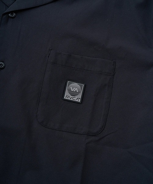 RVCA(ルーカ)の「RVCA メンズ 【UTILITY】 BLOCK SHIRTS 半袖シャツ 【2025年夏モデル】/ルーカ水陸両用セットアップ対応撥水速乾塩素対応UVケア半袖ボーリングシャツ(シャツ/ブラウス・メンズ・ブラック/グレー系その他/キャメル・SMALL/X-LARGE/MEDIUM/LARGE)」の6枚目の写真