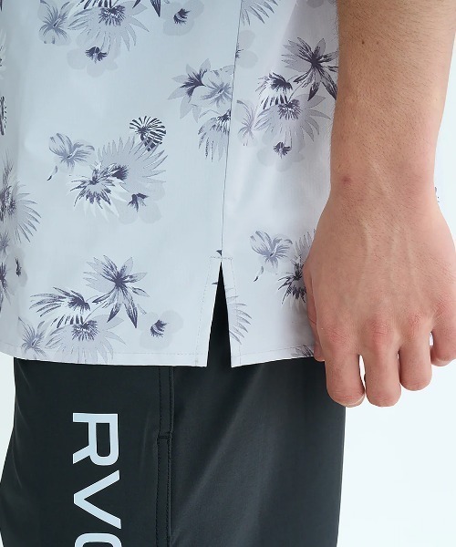 RVCA(ルーカ)の「RVCA メンズ 【UTILITY】 BLOCK SHIRTS 半袖シャツ 【2025年夏モデル】/ルーカ水陸両用セットアップ対応撥水速乾塩素対応UVケア半袖ボーリングシャツ(シャツ/ブラウス・メンズ・ブラック/グレー系その他/キャメル・SMALL/X-LARGE/MEDIUM/LARGE)」の10枚目の写真