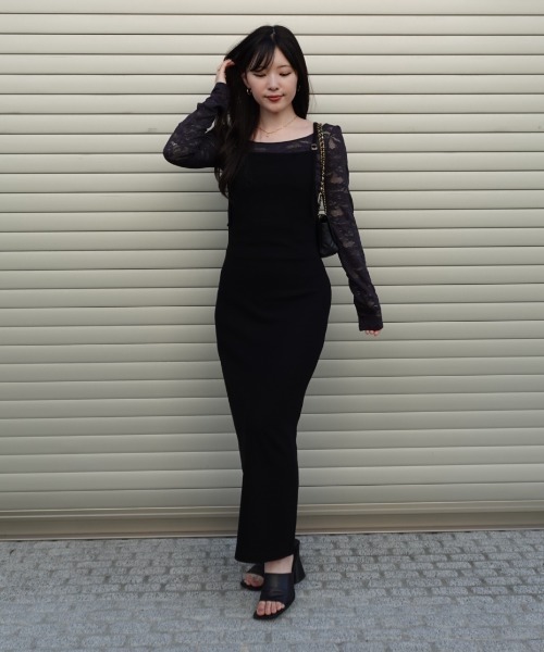 SENEEタイトキャミワンピース tight cami onepiece （タイトキャミワンピース）（ワンピース