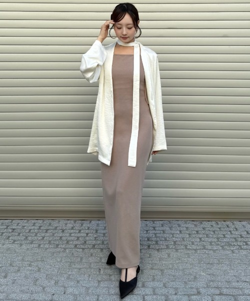 SENEEタイトキャミワンピース tight cami onepiece （タイトキャミワンピース）（ワンピース