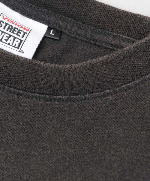 VISION STREET WEAR(ヴィジョンストリートウェア)の「ビッグシルエット ヴィンテージロゴ ノースリーブTシャツ(Tシャツ/カットソー・メンズ・ブラック/ホワイト・M/L/XL)」の8枚目の写真