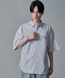 BROWNY | BROWNY/【25年春夏新作】ワンポイントチェックシャツ(シャツ/ブラウス)