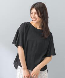 F by ROSSO | F by ROSSO　リネンフレアスリーブブラウス(シャツ/ブラウス)