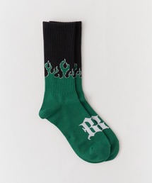 BOKU HA TANOSII（ボク　ハ　タノシイ）の「BOKU HA TANOSII/ボクハタノシイ C BHT ファイヤークルー ソックス（ソックス/靴下）」