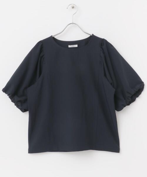 ITEMS URBANRESEARCH(アイテムズ アーバンリサーチ)の「サッカーボリュームスリーブプルオーバー(シャツ/ブラウス・レディース・ホワイト/ベージュ/ネイビー・FREE)」の11枚目の写真